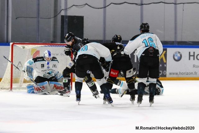 Photo hockey match Rouen - Gap  le 10/01/2020