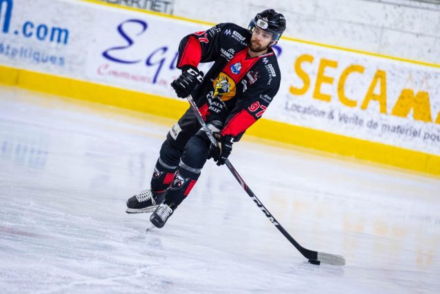 Photo hockey match Chamonix  - Rouen le 12/01/2020