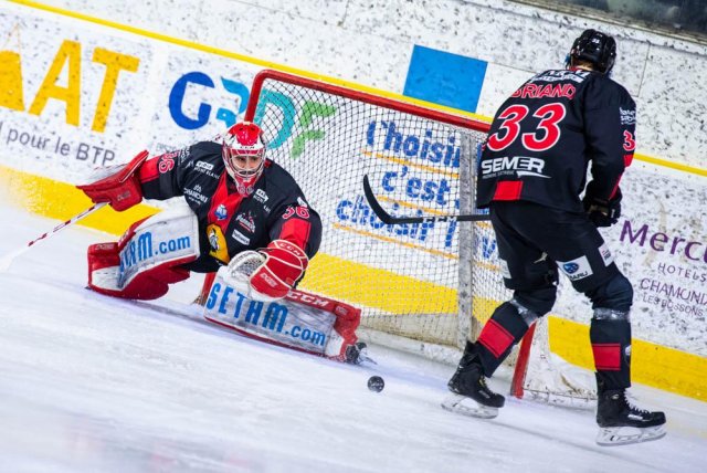 Photo hockey match Chamonix  - Rouen le 12/01/2020