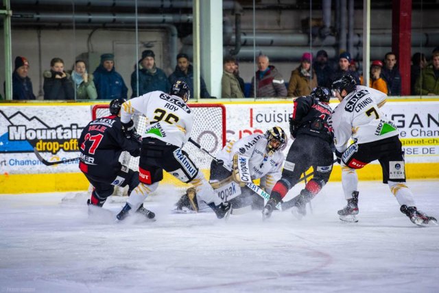 Photo hockey match Chamonix  - Rouen le 12/01/2020