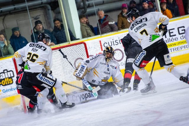Photo hockey match Chamonix  - Rouen le 12/01/2020