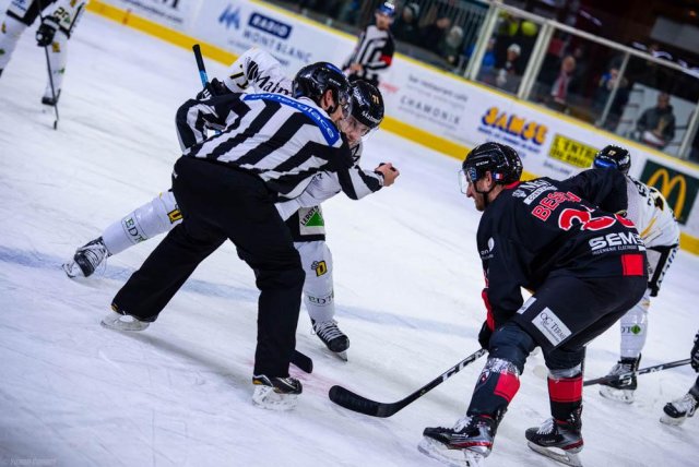 Photo hockey match Chamonix  - Rouen le 12/01/2020