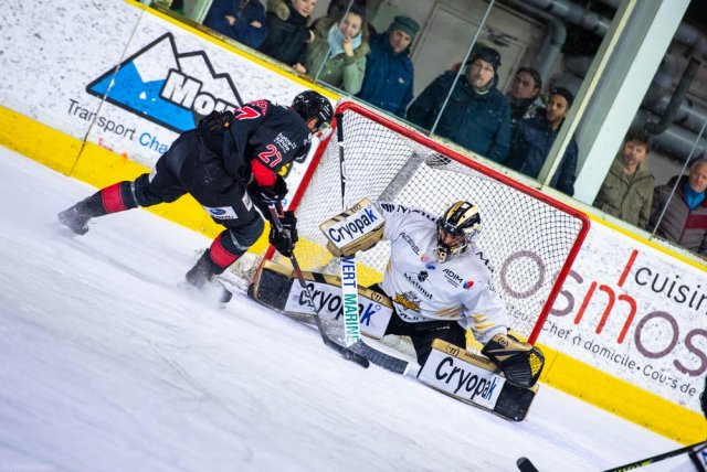 Photo hockey match Chamonix  - Rouen le 12/01/2020