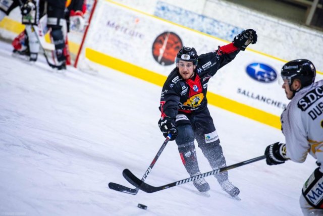Photo hockey match Chamonix  - Rouen le 12/01/2020