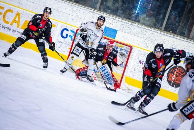 Photo hockey match Chamonix  - Rouen le 12/01/2020