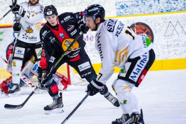 Photo hockey match Chamonix  - Rouen le 12/01/2020