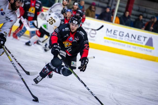 Photo hockey match Chamonix  - Rouen le 12/01/2020