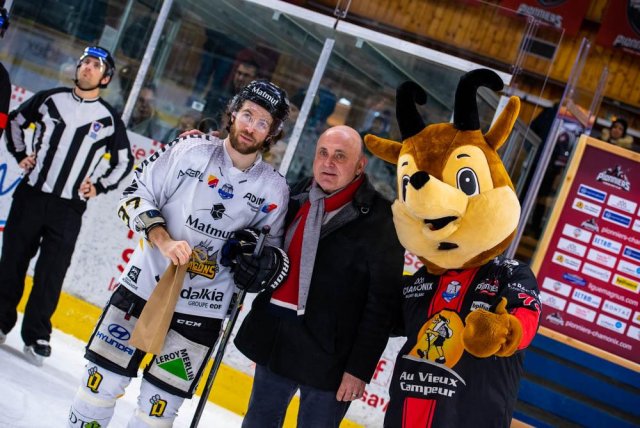Photo hockey match Chamonix  - Rouen le 12/01/2020