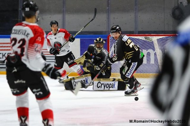 Photo hockey match Rouen - Mulhouse le 15/01/2020