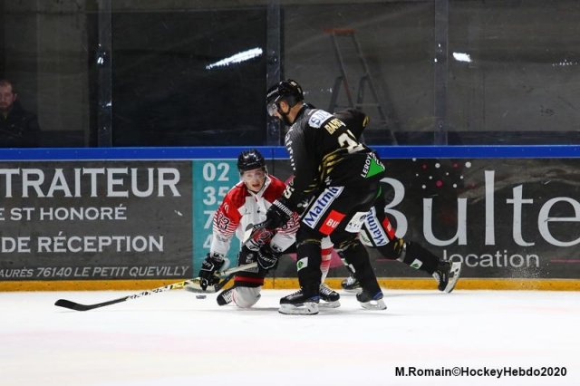 Photo hockey match Rouen - Mulhouse le 15/01/2020