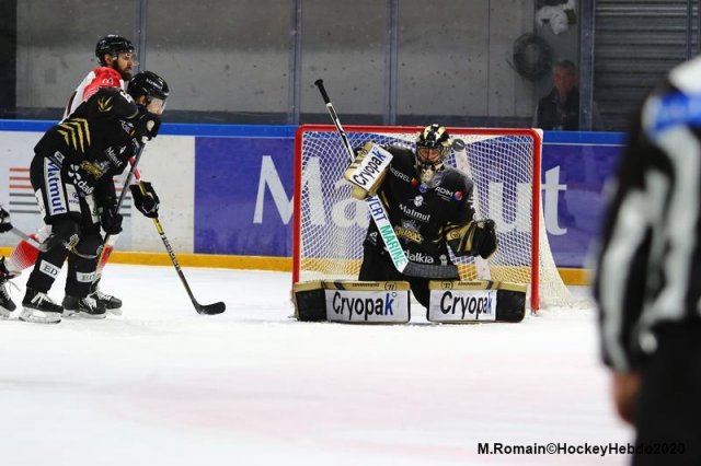 Photo hockey match Rouen - Mulhouse le 15/01/2020