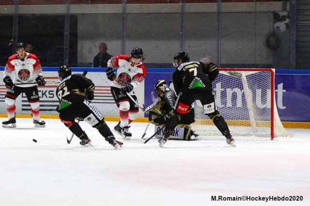 Photo hockey match Rouen - Mulhouse le 15/01/2020