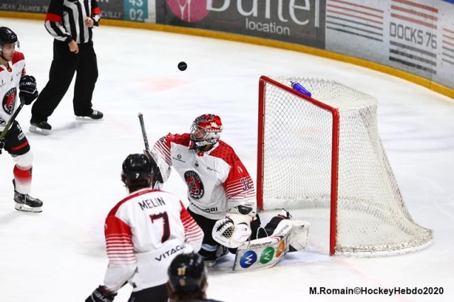 Photo hockey match Rouen - Mulhouse le 15/01/2020
