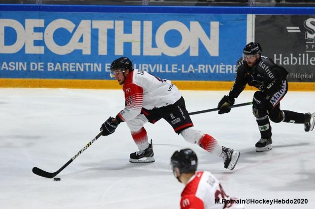 Photo hockey match Rouen - Mulhouse le 15/01/2020
