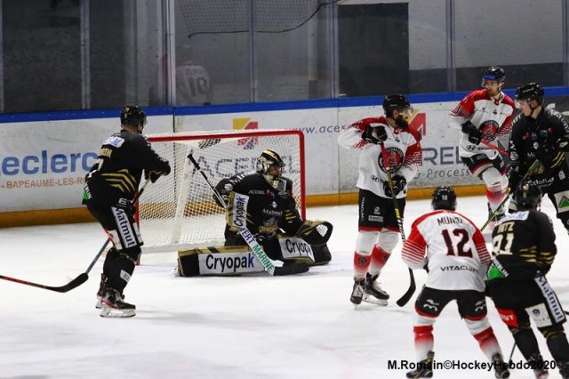 Photo hockey match Rouen - Mulhouse le 15/01/2020