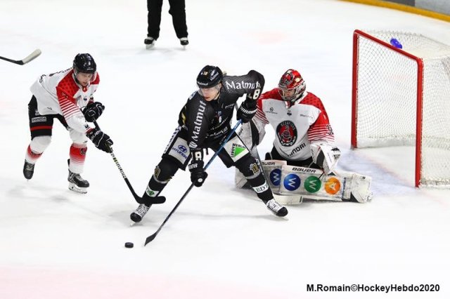 Photo hockey match Rouen - Mulhouse le 15/01/2020