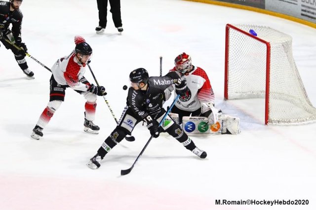 Photo hockey match Rouen - Mulhouse le 15/01/2020
