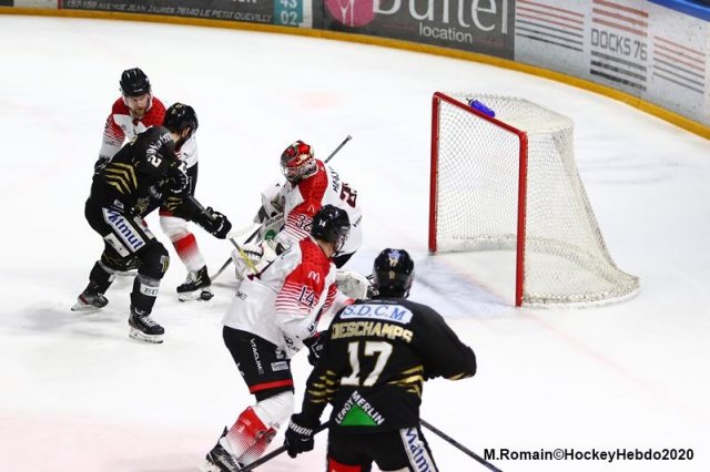 Photo hockey match Rouen - Mulhouse le 15/01/2020