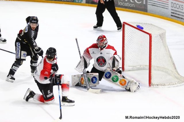 Photo hockey match Rouen - Mulhouse le 15/01/2020