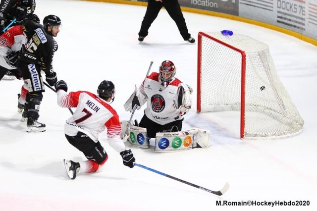 Photo hockey match Rouen - Mulhouse le 15/01/2020