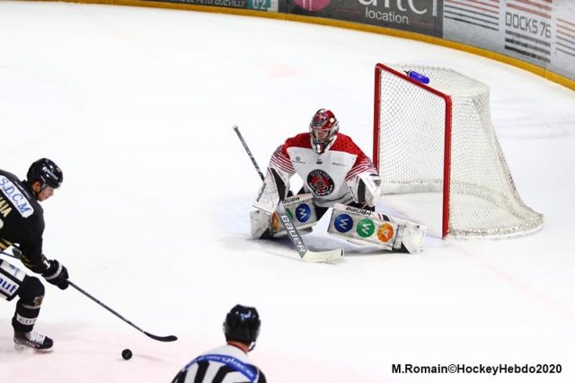Photo hockey match Rouen - Mulhouse le 15/01/2020