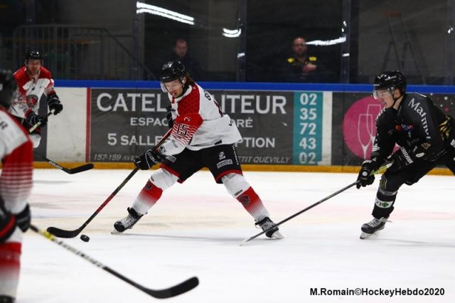 Photo hockey match Rouen - Mulhouse le 15/01/2020