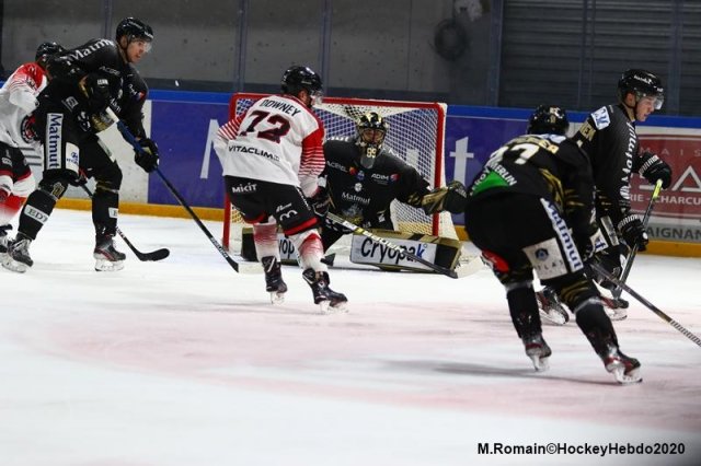 Photo hockey match Rouen - Mulhouse le 15/01/2020
