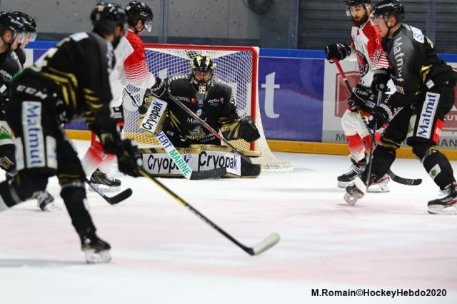 Photo hockey match Rouen - Mulhouse le 15/01/2020