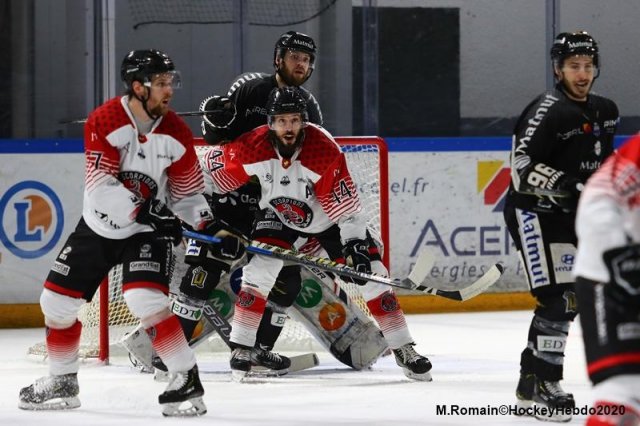 Photo hockey match Rouen - Mulhouse le 15/01/2020