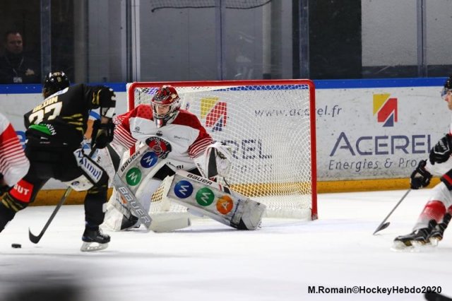 Photo hockey match Rouen - Mulhouse le 15/01/2020