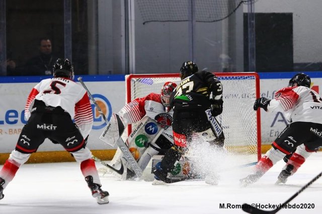 Photo hockey match Rouen - Mulhouse le 15/01/2020