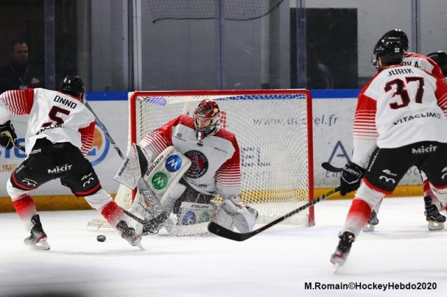 Photo hockey match Rouen - Mulhouse le 15/01/2020