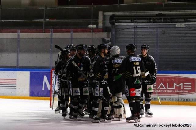 Photo hockey match Rouen - Mulhouse le 15/01/2020