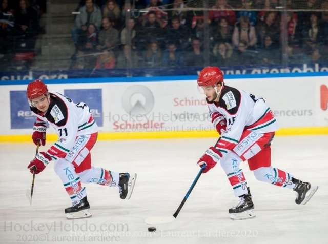 Photo hockey match Grenoble  - Anglet le 17/01/2020