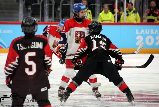 Photo hockey match Japan - Czech Republic le 18/01/2020