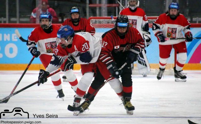 Photo hockey match Japan - Czech Republic le 18/01/2020