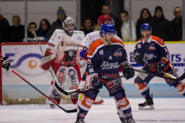 Photo hockey match Clermont-Ferrand - Cholet  le 18/01/2020