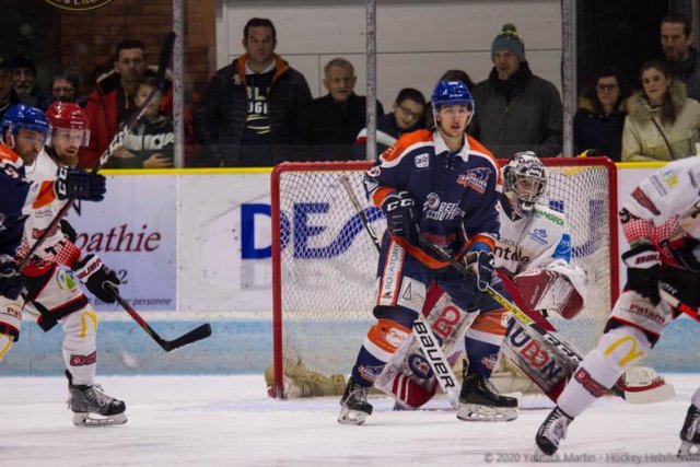 Photo hockey match Clermont-Ferrand - Cholet  le 18/01/2020