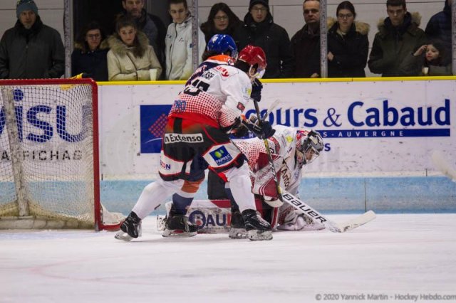 Photo hockey match Clermont-Ferrand - Cholet  le 18/01/2020