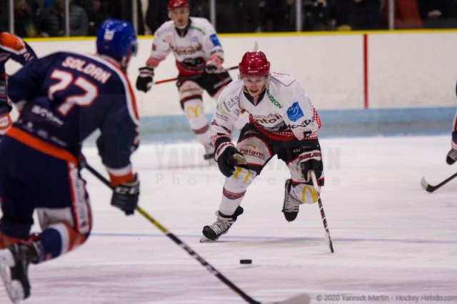 Photo hockey match Clermont-Ferrand - Cholet  le 18/01/2020