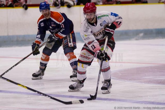 Photo hockey match Clermont-Ferrand - Cholet  le 18/01/2020