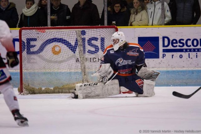 Photo hockey match Clermont-Ferrand - Cholet  le 18/01/2020