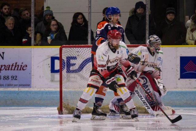 Photo hockey match Clermont-Ferrand - Cholet  le 18/01/2020