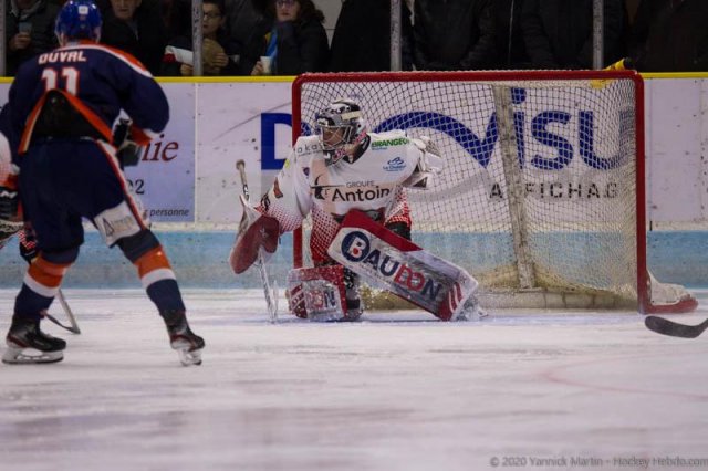 Photo hockey match Clermont-Ferrand - Cholet  le 18/01/2020