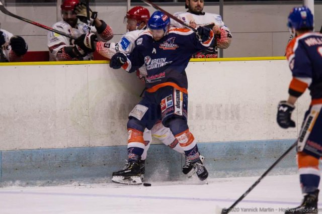 Photo hockey match Clermont-Ferrand - Cholet  le 18/01/2020