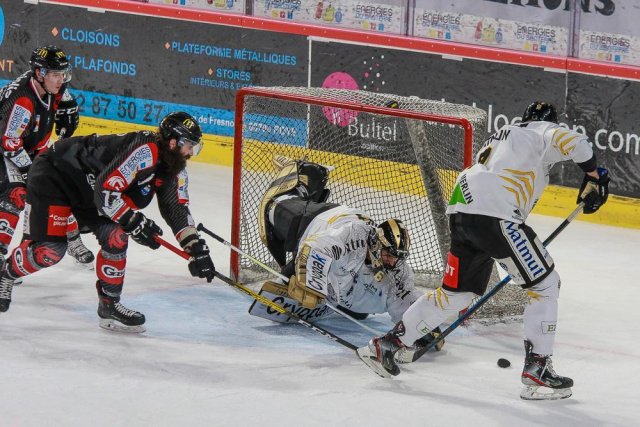 Photo hockey match Amiens  - Rouen le 17/01/2020