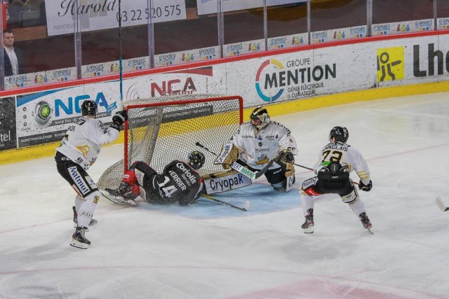Photo hockey match Amiens  - Rouen le 17/01/2020