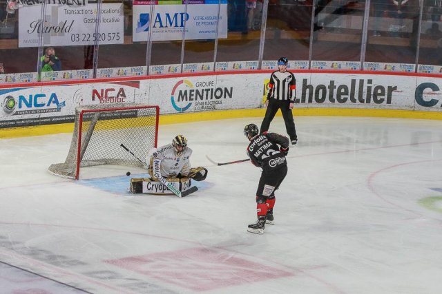 Photo hockey match Amiens  - Rouen le 17/01/2020