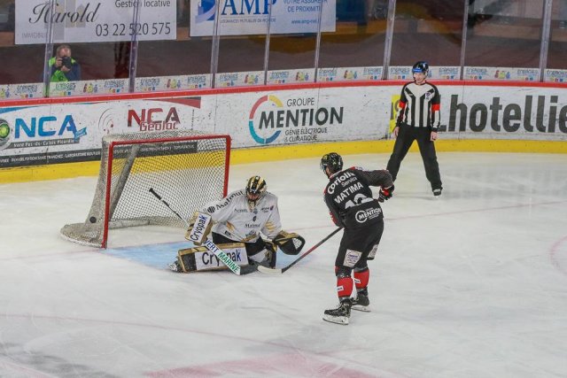 Photo hockey match Amiens  - Rouen le 17/01/2020