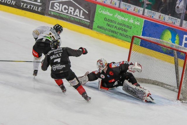 Photo hockey match Amiens  - Rouen le 17/01/2020